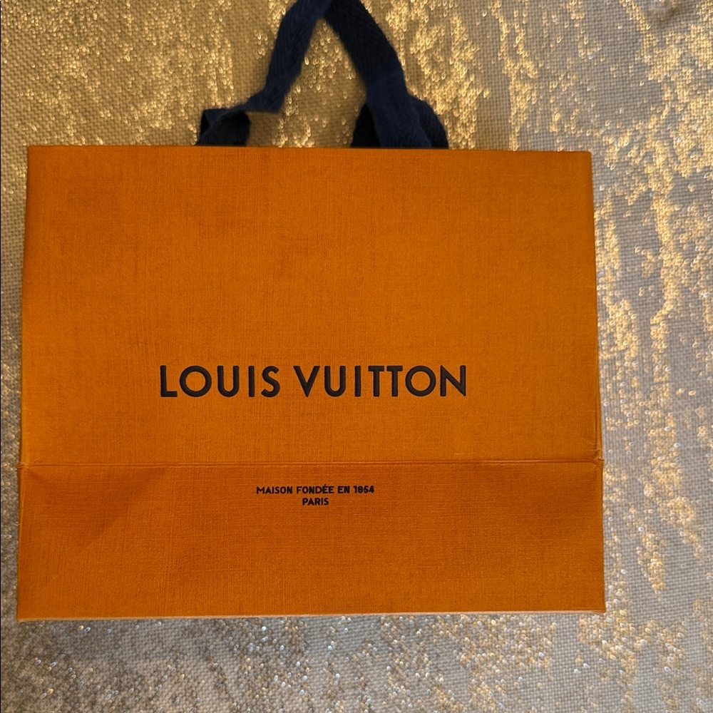Louis Vuitton Bold Orange Shopping Bag
